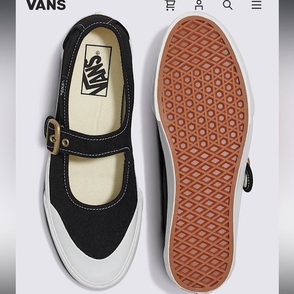 Vans Mary Jane - black canvas - size 9 - Picture 2 of 7